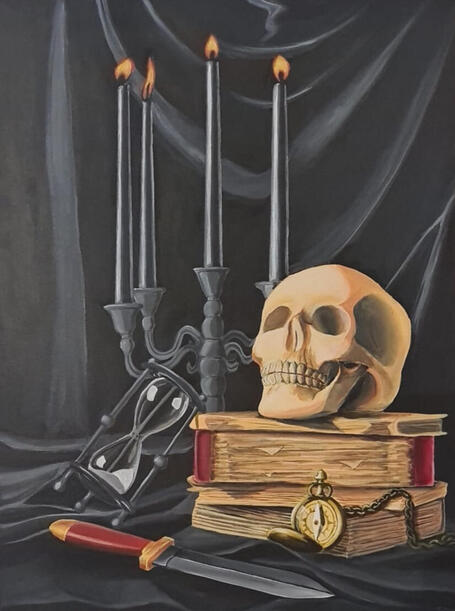 Vanita, 2022, Acrylics on Canvas