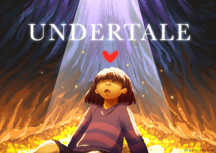 Undertale Fanzine cover, 2023