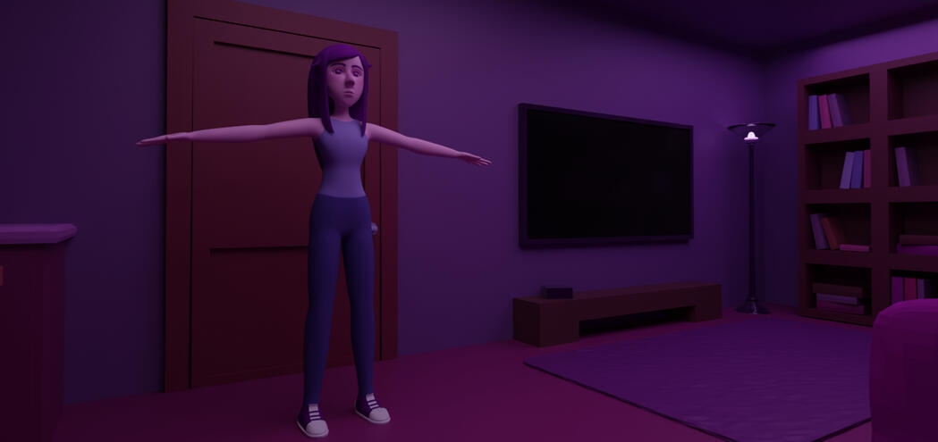 Living Room - Raquel Short Animation WIP