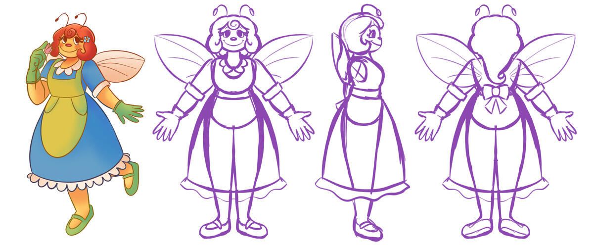 Beatrice Concept Art, 2023