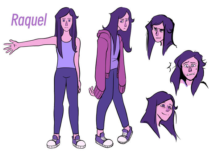 Raquel concept art, 2023